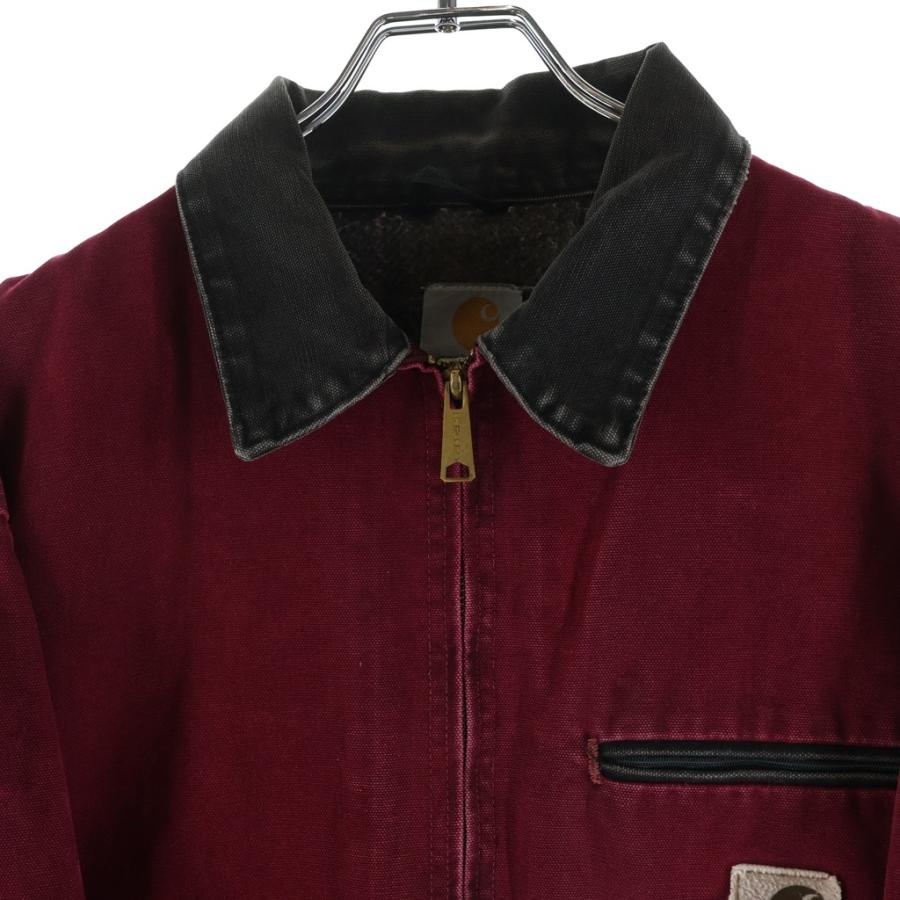 激レア　carhartt カーハート　デトロイトジャケット　ワインレッド Carhartt（カーハート） 00s VINTAGE DETROIT JACKET デトロイト