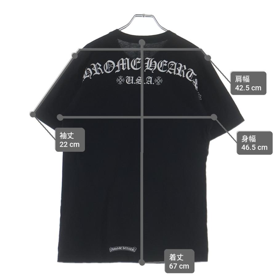 CHROME HEARTS（クロムハーツ） BACK ARCH LOGO SCROLL RABEL USA