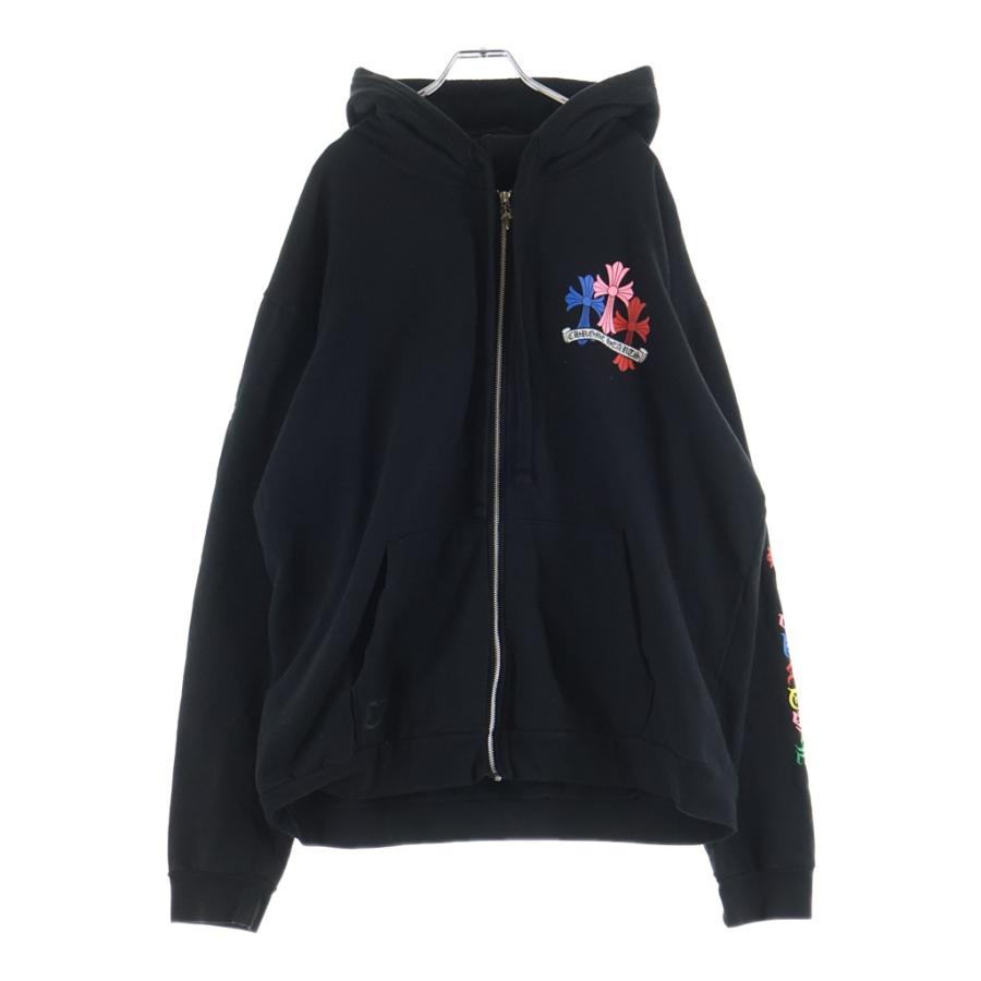 CHROME HEARTS（クロムハーツ） MLTCOL CEM CRS SWTSHRT HD ZIP マルチ