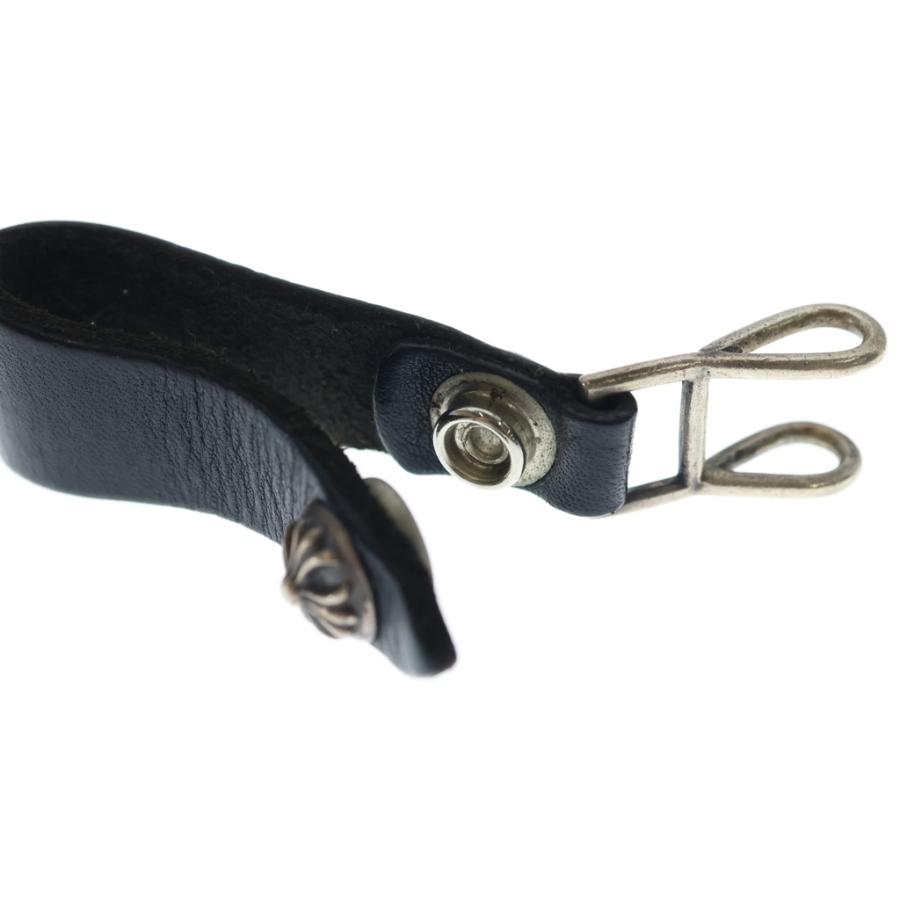 CHROME HEARTS（クロムハーツ） BELT LOOP クロスボールボタンレザー