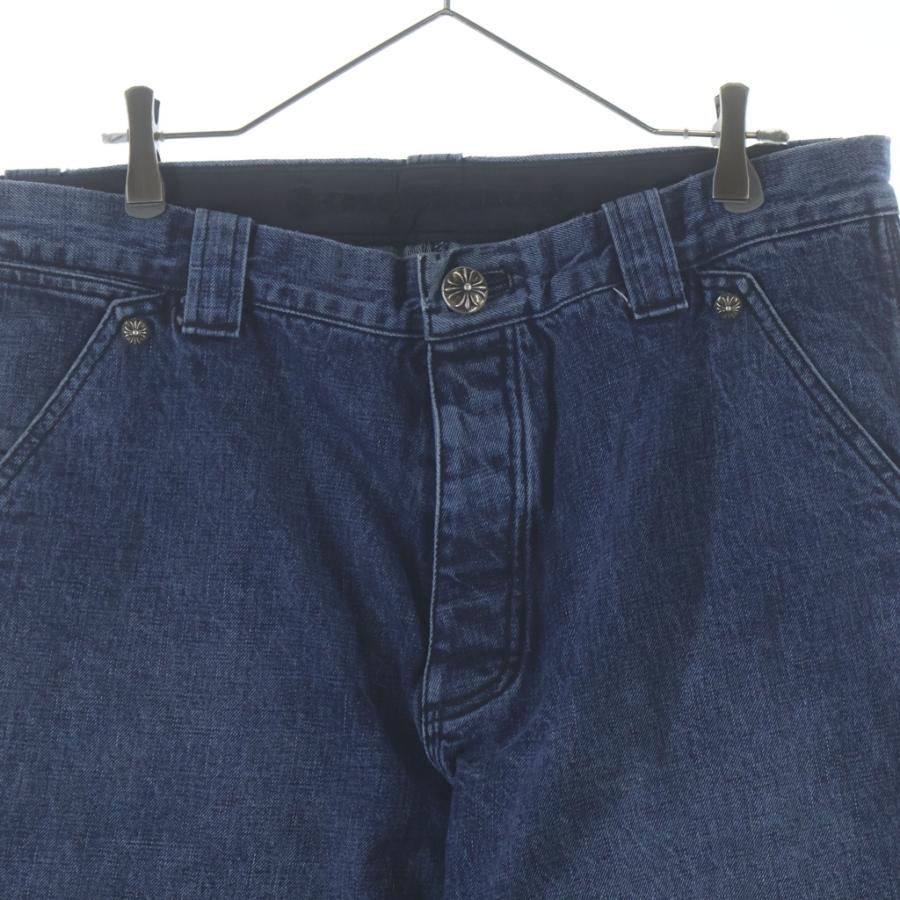 CHROME HEARTS クロムハーツ DENIM CARPENTER カーペンター ボタンフライ デニムパンツ インディゴ CHROME HEARTS（クロムハーツ） DENIM CARPENTER カーペンター ボタン