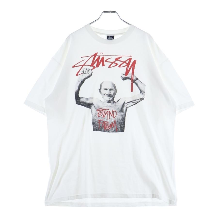 00's old stussy tシャツ STUSSY（ステューシー） 00s OLD Stand Firm Print Tee オールド ロゴ