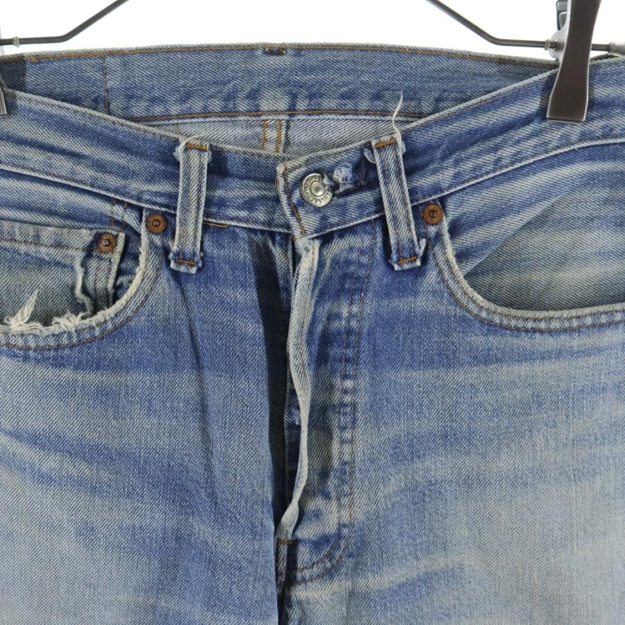 Levi's（リーバイス） 70s 501 66後期 ボタン裏刻印6 スモールe 不均等