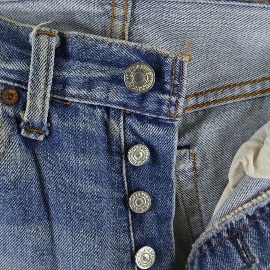 Levi's（リーバイス） 70s 501 66後期 ボタン裏刻印6 スモールe 不均等