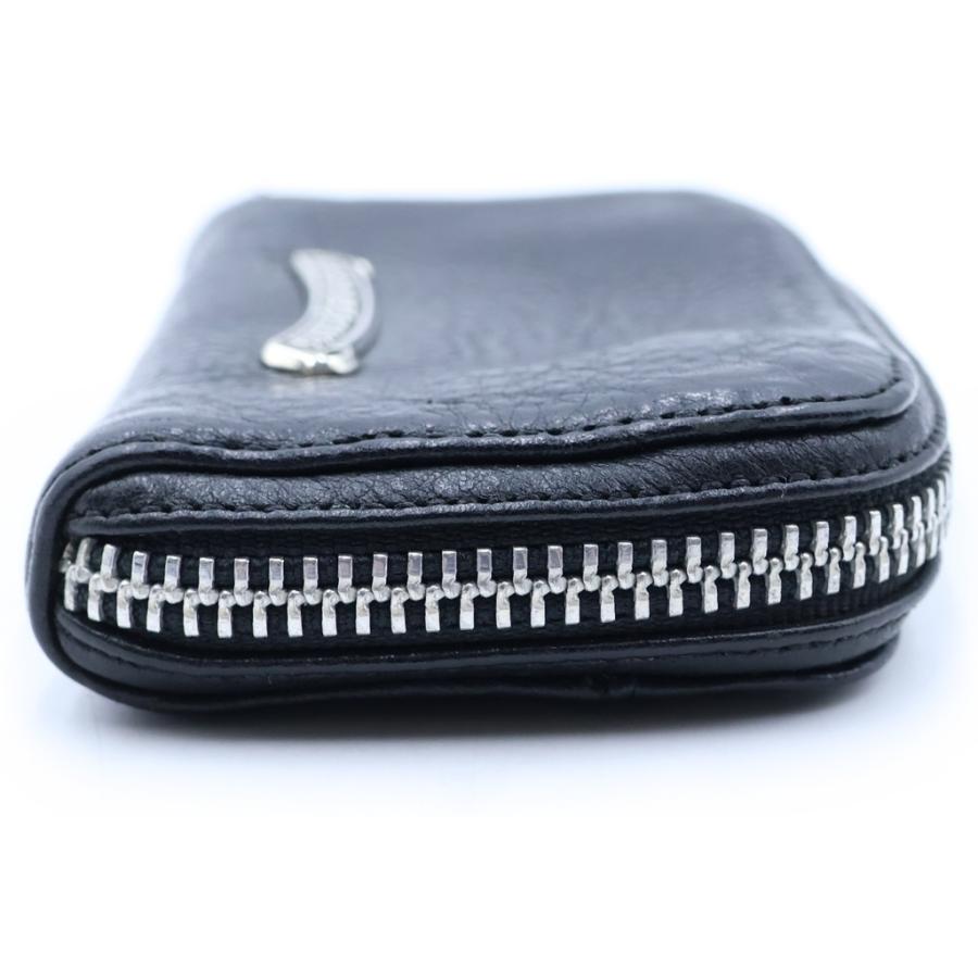 クロムハーツ COIN CASE ケース ダガー ラウンドジップレザー CHROME HEARTS（クロムハーツ） COIN CASE ダガーラウンドジップレザー