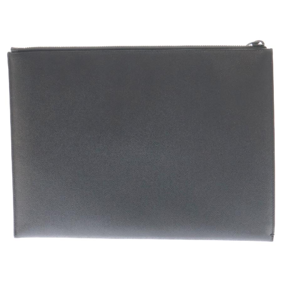 SAINT LAURENT PARIS サンローランパリ YSLロゴプレート レザー  