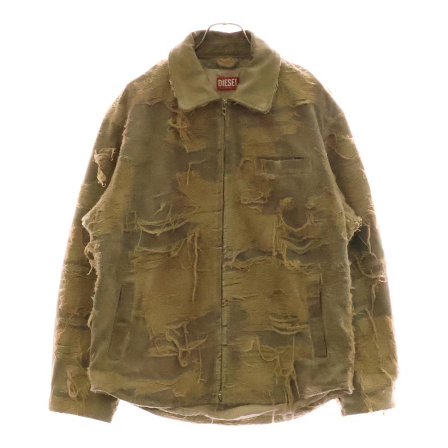DIESEL（ディーゼル） 25SS D-Ivar-Fsg Overdyed Denim Jacket