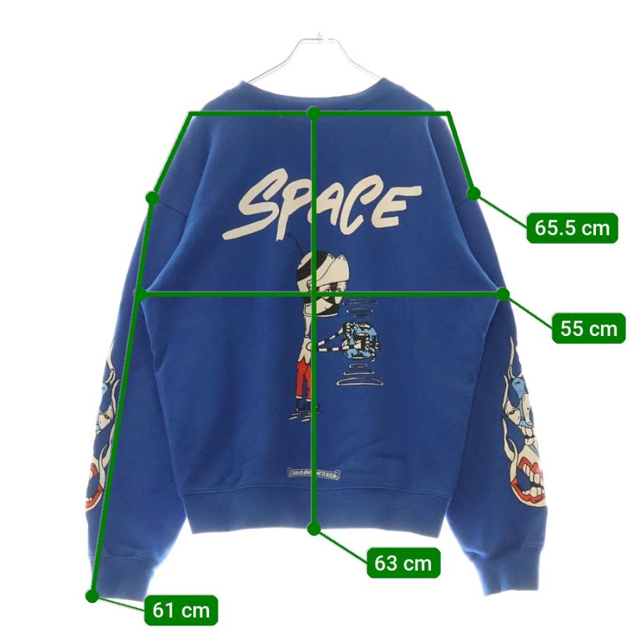 CHROME HEARTS クロムハーツ 20SS ×MATTY BOY PPO SPACE SWTSHRT