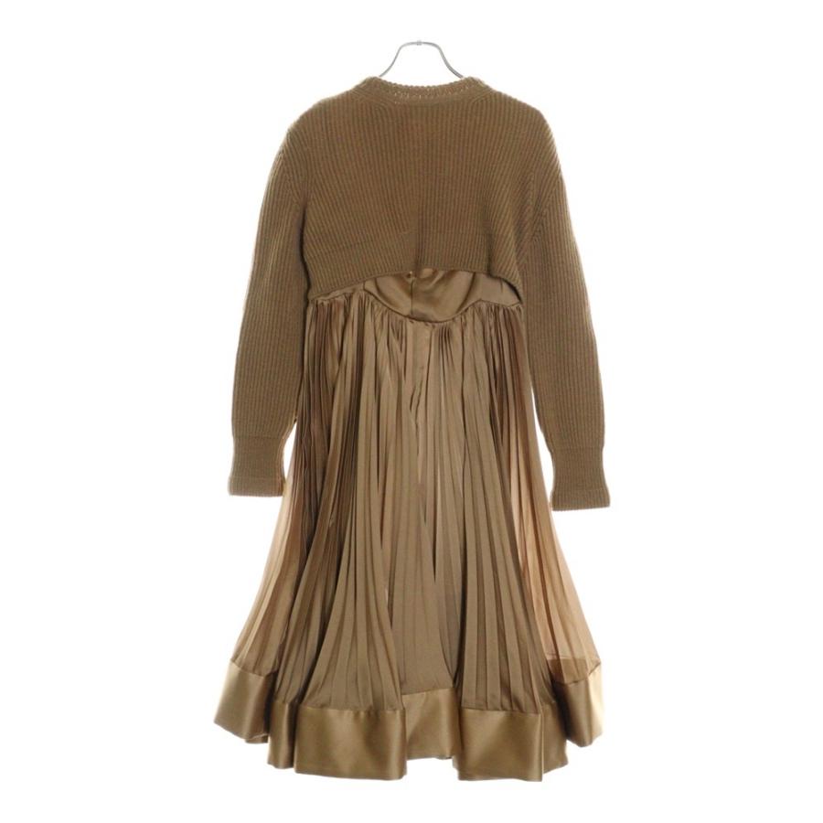 【未使用】sacai Wool Knit Dress sacai（サカイ） WOOL KNIT DRESS ウールニットドレス レディース