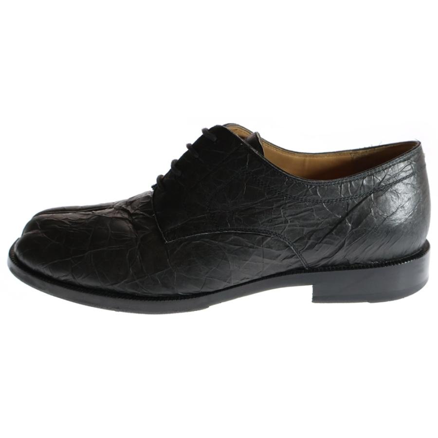 マルタンマルジェラ 初期本人期 隠しヒールレザーレースアップシューズ