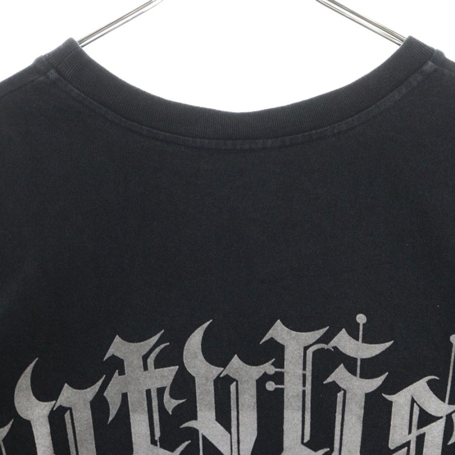 cvtvlist 長袖カットソー ブラック cvtvlist カタリスト BYDDY プリントロゴ 長袖Tシャツ カットソー