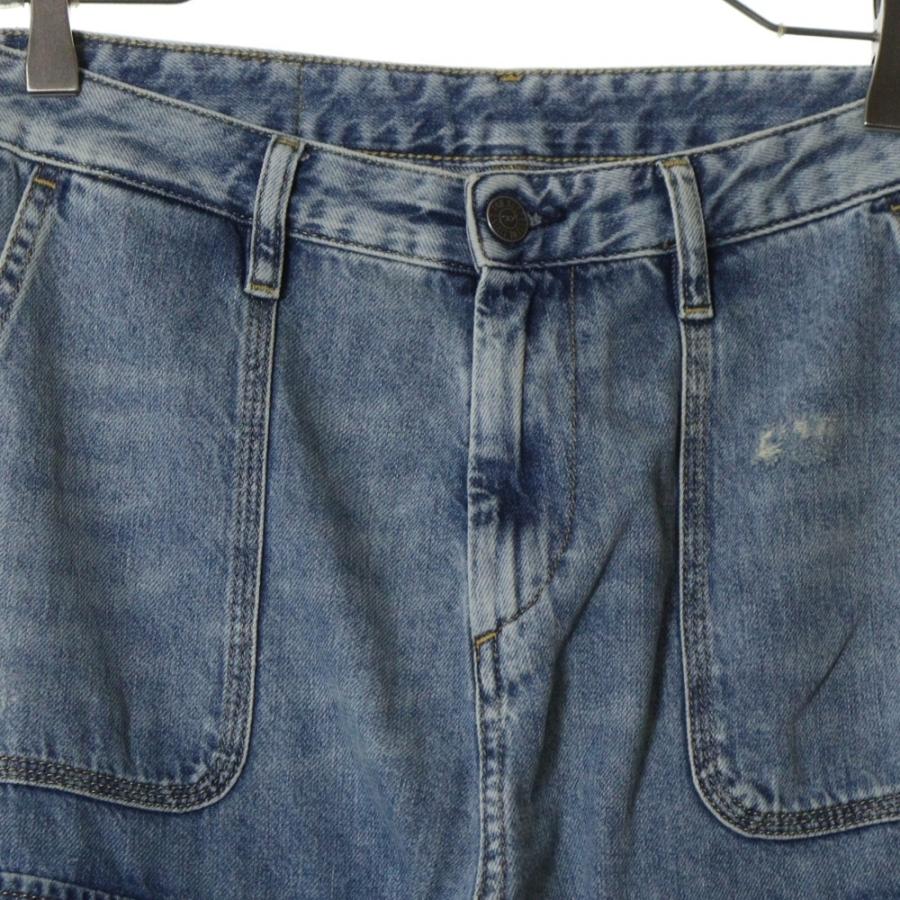 DIESEL（ディーゼル） P-MIRTA-OUT カーゴワイドデニムパンツ