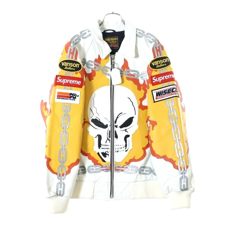 Supreme（シュプリーム） 19SS ×VANSON Leathers Ghost Rider Jacket