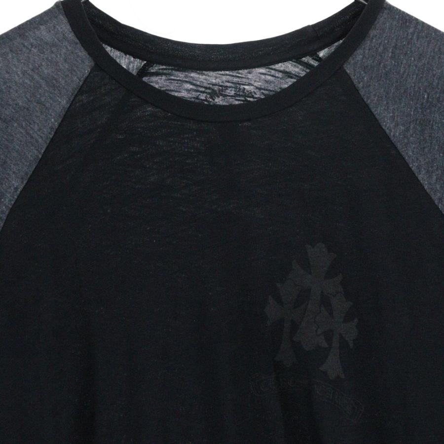 CHROME HEARTS（クロムハーツ） セメタリークロス プリント長袖Tシャツ