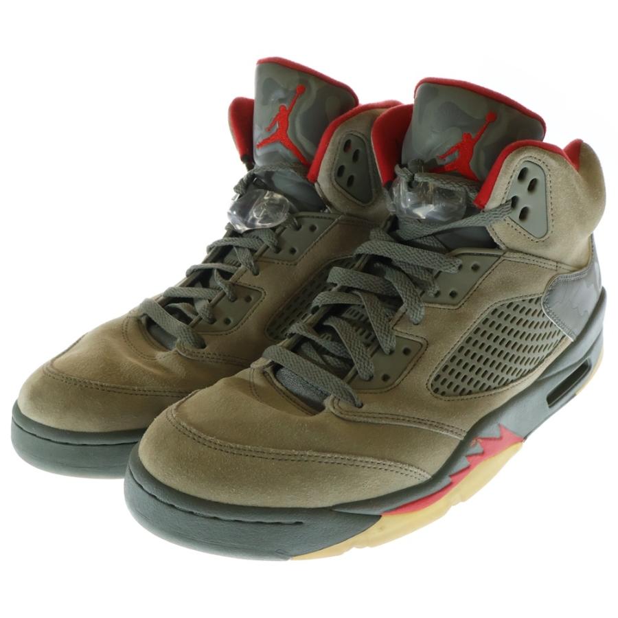 NIKE（ナイキ） AIR JORDAN 5 RETRO P51 CAMO 136027-051 エア