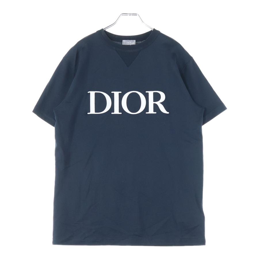 【美品】DIOR ディオール 刺繍ロゴ　シャツ Christian Dior（クリスチャン・ディオール） 21SS LOGO TEE ロゴ刺繍