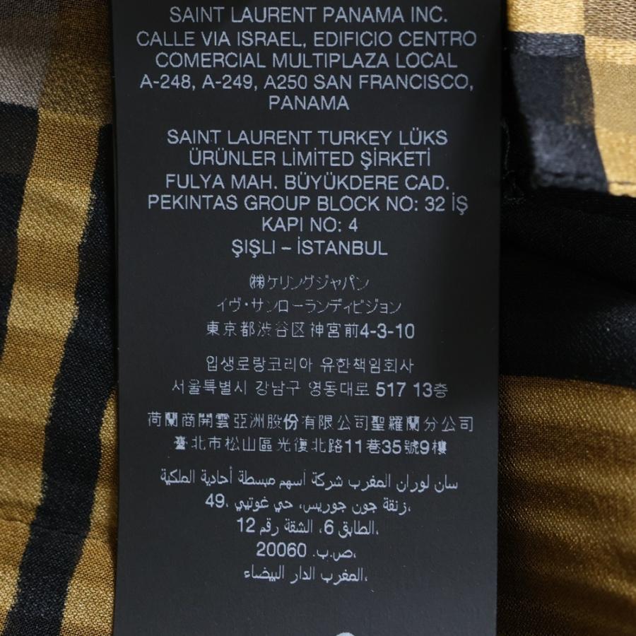 SAINT LAURENT PARIS サンローランパリ ロンクスリフ 長袖シャツ