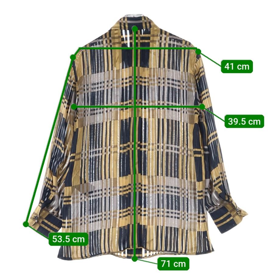 SAINT LAURENT PARIS サンローランパリ ロンクスリフ 長袖シャツ