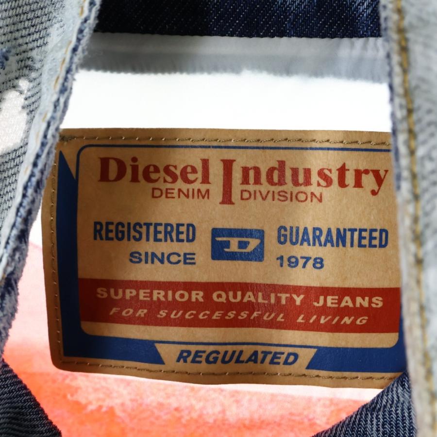 DIESEL（ディーゼル） 24SS D-Krap-Fse シースルーデニムブルゾン