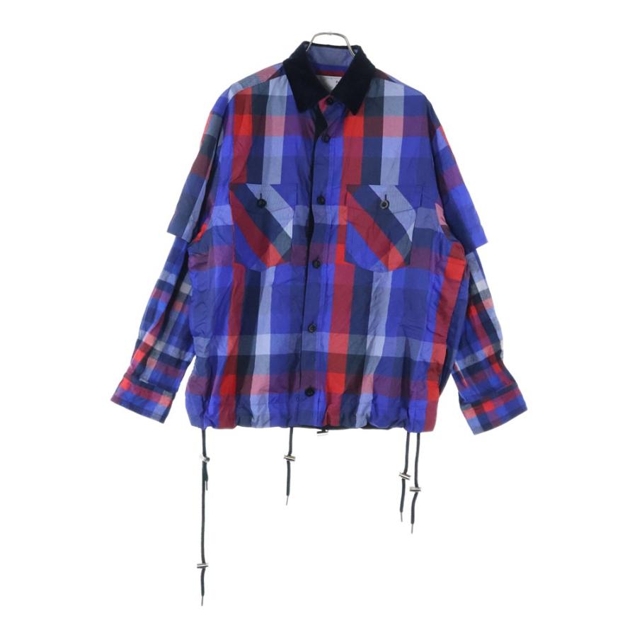 SACAI プルオーバー　タータンチェック　サイズ2 sacai - 【美品】 sacai / サカイ | ジャケット ドッキング プル