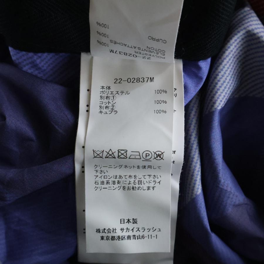 sacai（サカイ） 22AW Plaid Layered Shirt レイヤード ダブルスリーブ