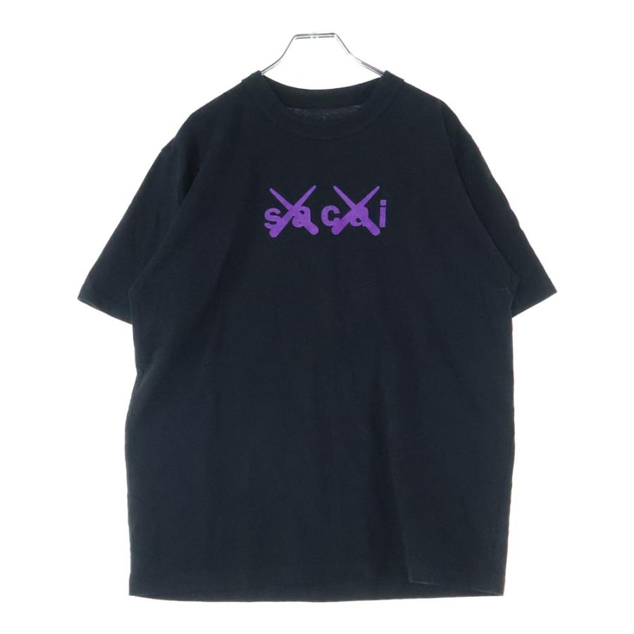 sacai（サカイ） 21SS ×KAWS Flock Print T-Shirt カウズ フロック