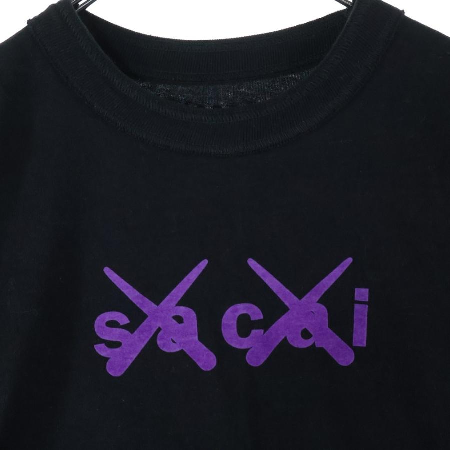 sacai（サカイ） 21SS ×KAWS Flock Print T-Shirt カウズ フロック
