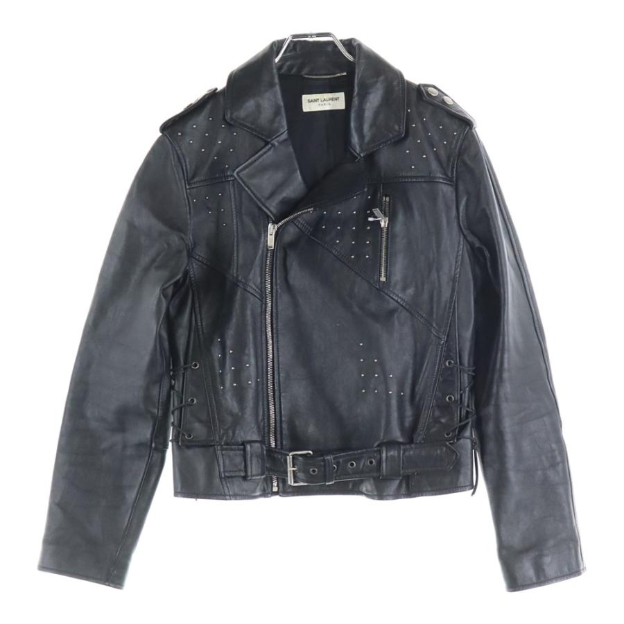 Saint Laurent Paris 2015AW シングルレザージャケット SAINTLAURENT PARIS サンローランパリ 15AW Jake ジェイクレザー