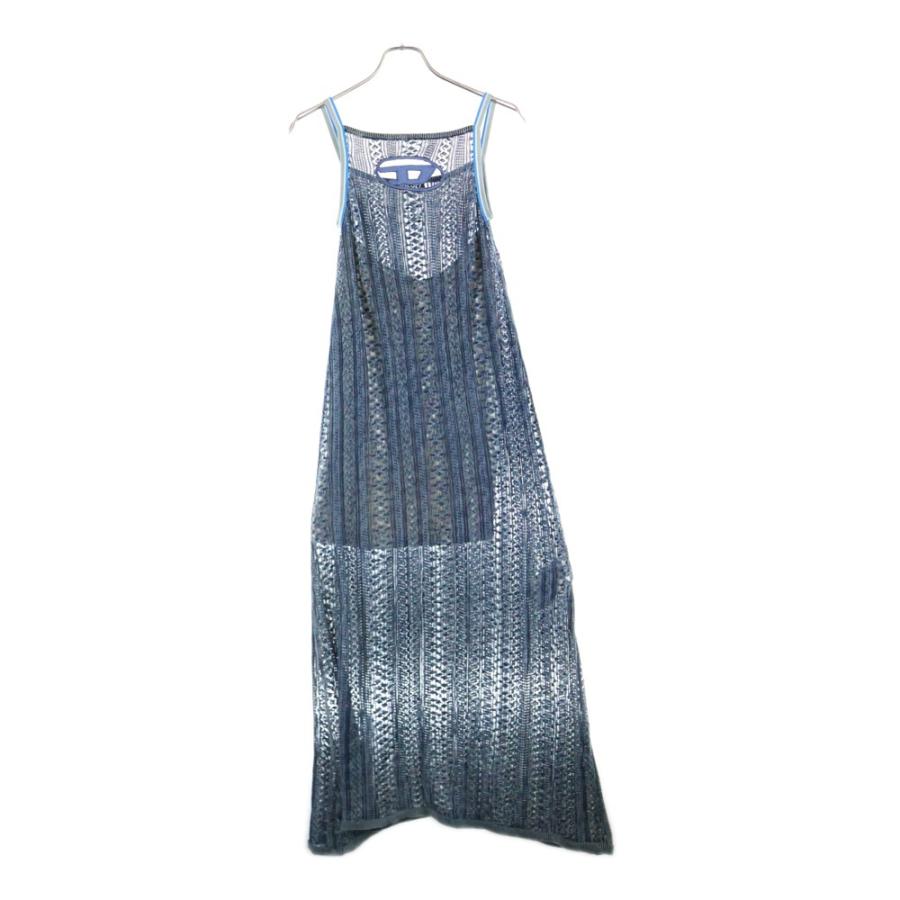 DIESEL（ディーゼル） RTW DSL ロゴニット ロングワンピース ドレス