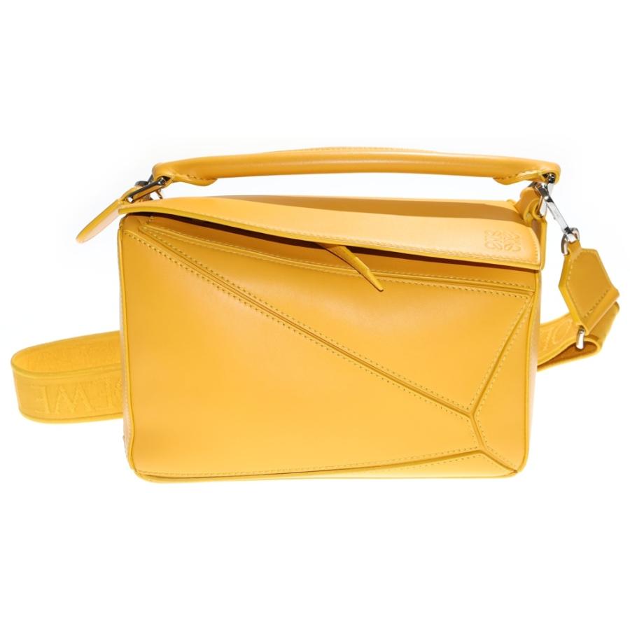 LOEWE（ロエベ） パズルエッジ レザーショルダーバッグ スモール