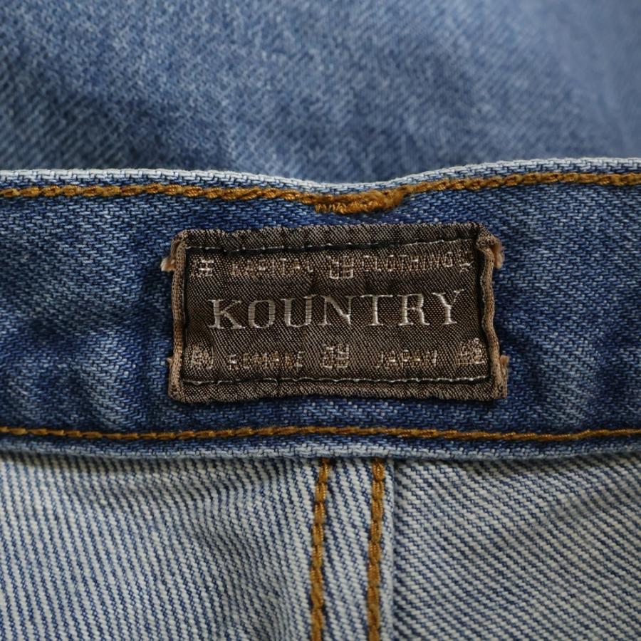 KAPITAL（キャピタル） 24SS 14oz DENIM SHORTS STUDS REMAKE スタッズ