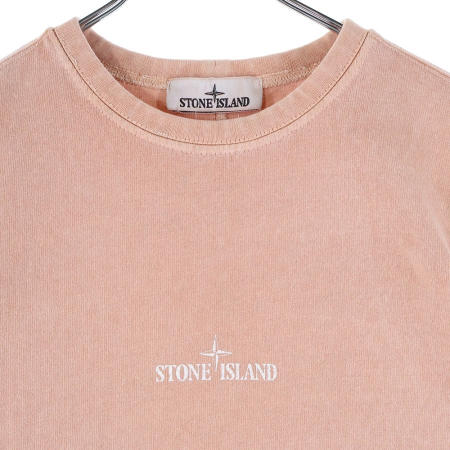 STONE ISLAND（ストーン アイランド） フロントロゴ クルーネックT