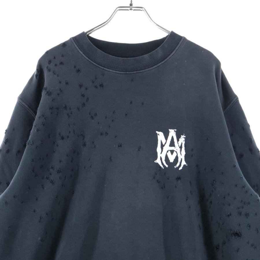 AMIRI（アミリ） MA Logo SHOTGUN Crewneck フロントロゴ ショットガン