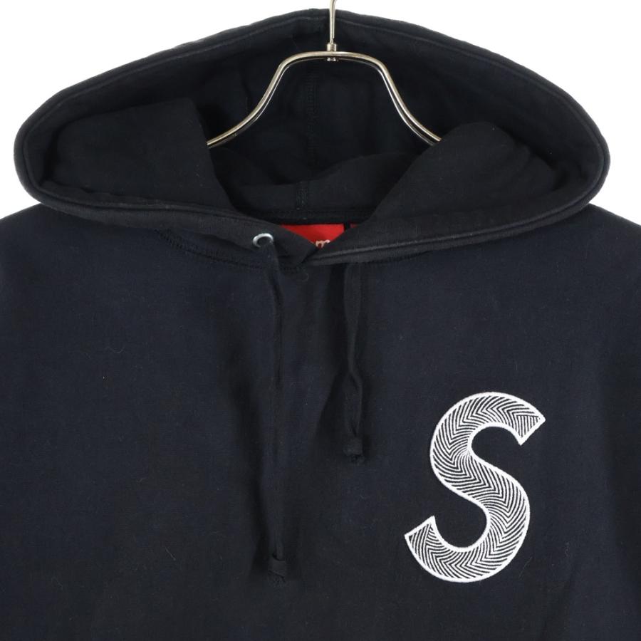 【即完売デザイン✨】シュプリーム Sロゴ スウェットプルパーカー 黒 Mサイズ Supreme（シュプリーム） SUPREME S Logo Hooded Sweatshirt Sロゴ