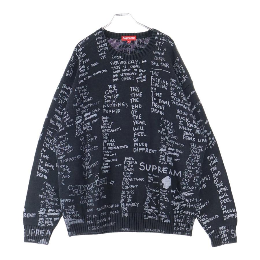 Supreme（シュプリーム） 23SS Gonz Poems Sweater ゴンズポエム