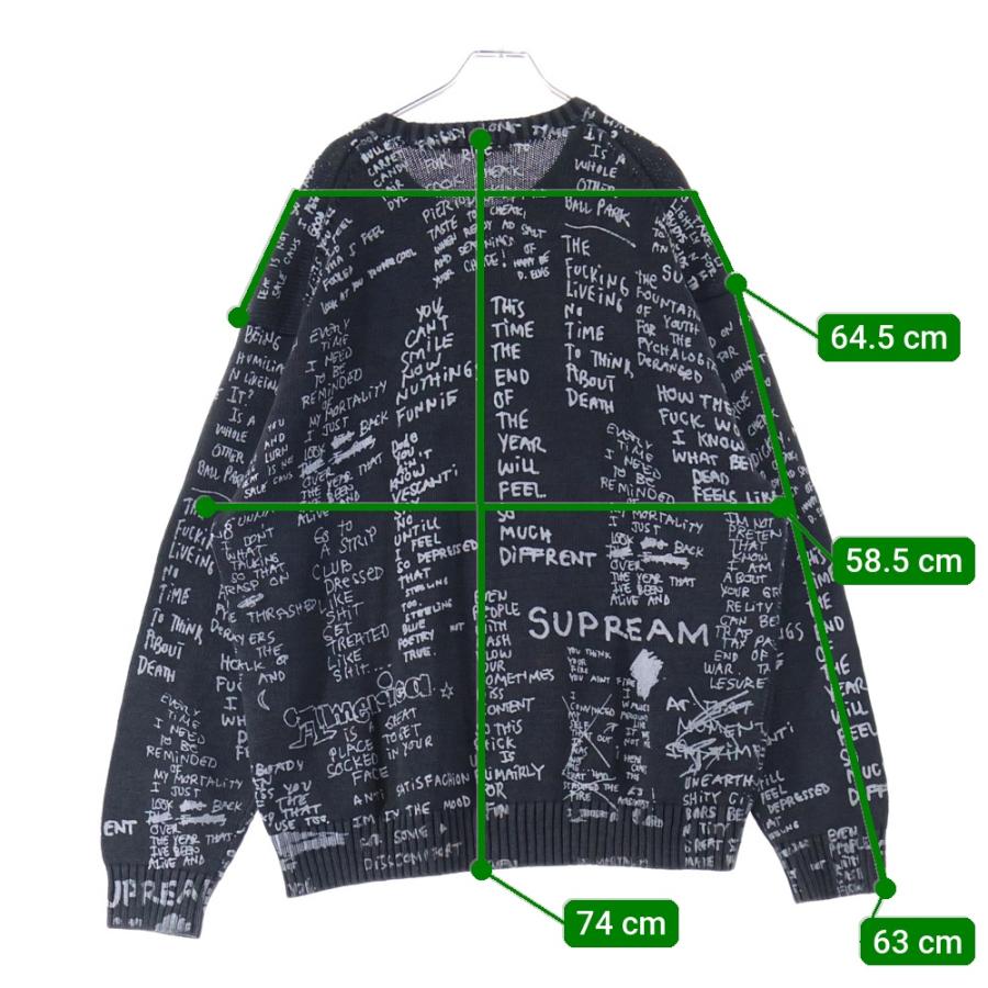Supreme（シュプリーム） 23SS Gonz Poems Sweater ゴンズポエム
