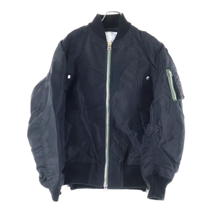 新品未使用★24SS sacai Nylon Twill Blouzon sacai（サカイ） 24SS Nylon Twill Embroidered Patch Blouson