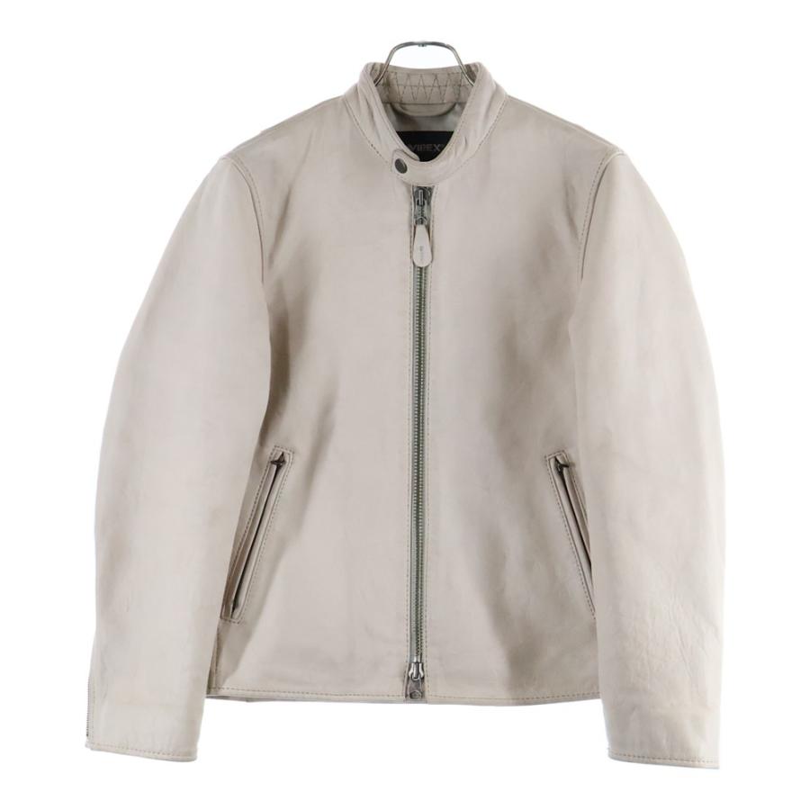 AVIREX（アヴィレックス） エイジド加工 シープベジタブルレザー 羊革