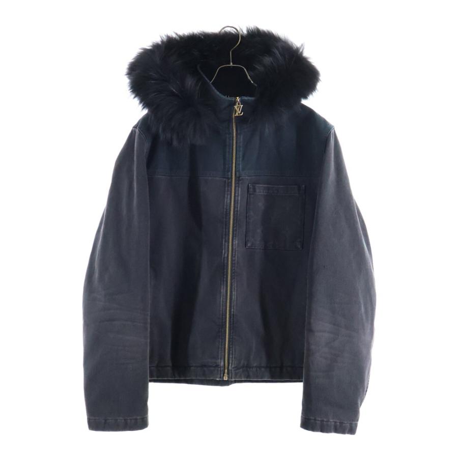 LOUIS VUITTON（ルイ・ヴィトン） 24SS デニム ブルゾン ファー付き