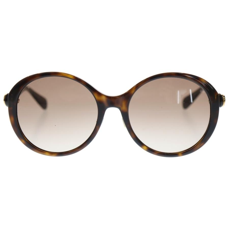 GUCCI（グッチ） ラウンドサングラス レディース ブラウン GG0370SK