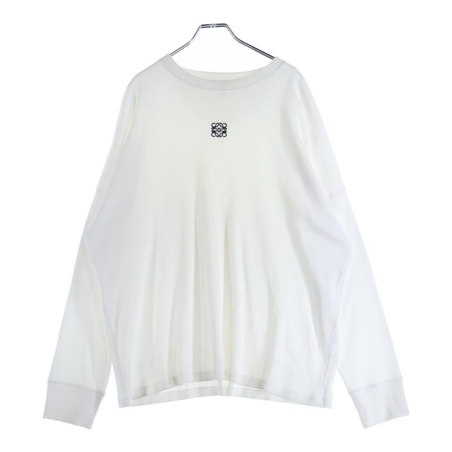 LOEWE長袖Tシャツ ★アナグラムロゴ★オーバーサイズ【美品】限界値下7/26 LOEWE（ロエベ） アナグラムロゴ刺繍 オーバーサイズ長袖Tシャツ