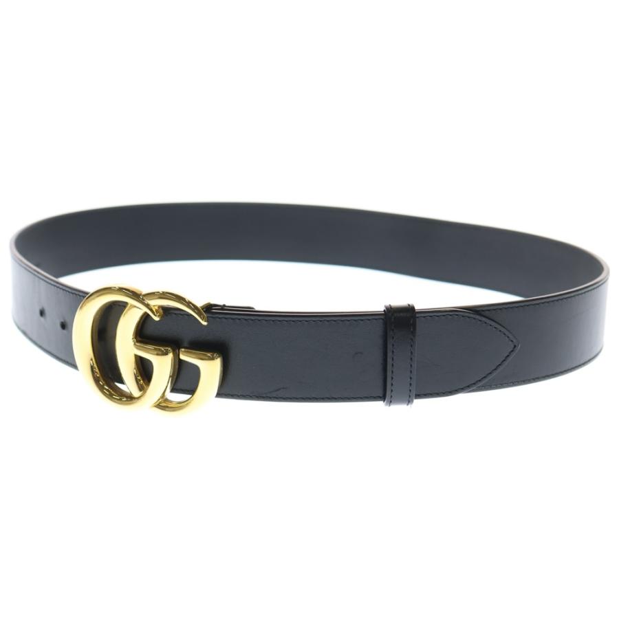 GUCCI　グッチ　406831／GGマーモント　ベルト サイズ：90／36 GUCCI（グッチ） GGマーモント レザーベルト ブラック 406831 : BRING