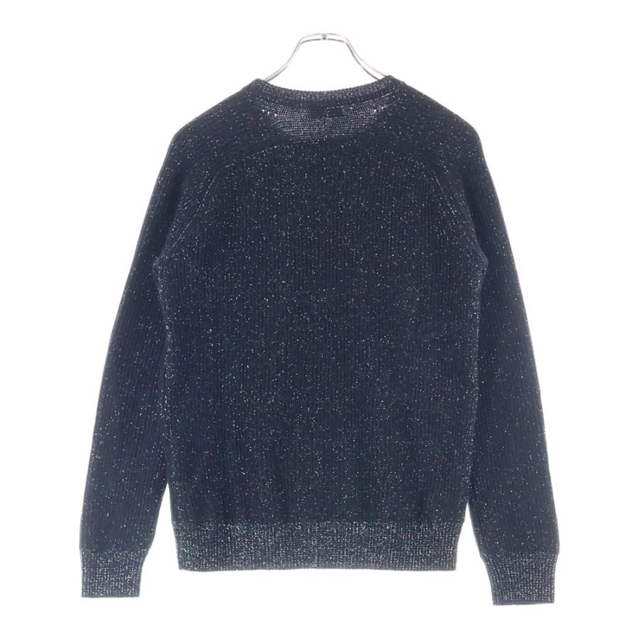 SAINT LAURENT PARIS サンローランパリ ラメ入り リブ編み クルー