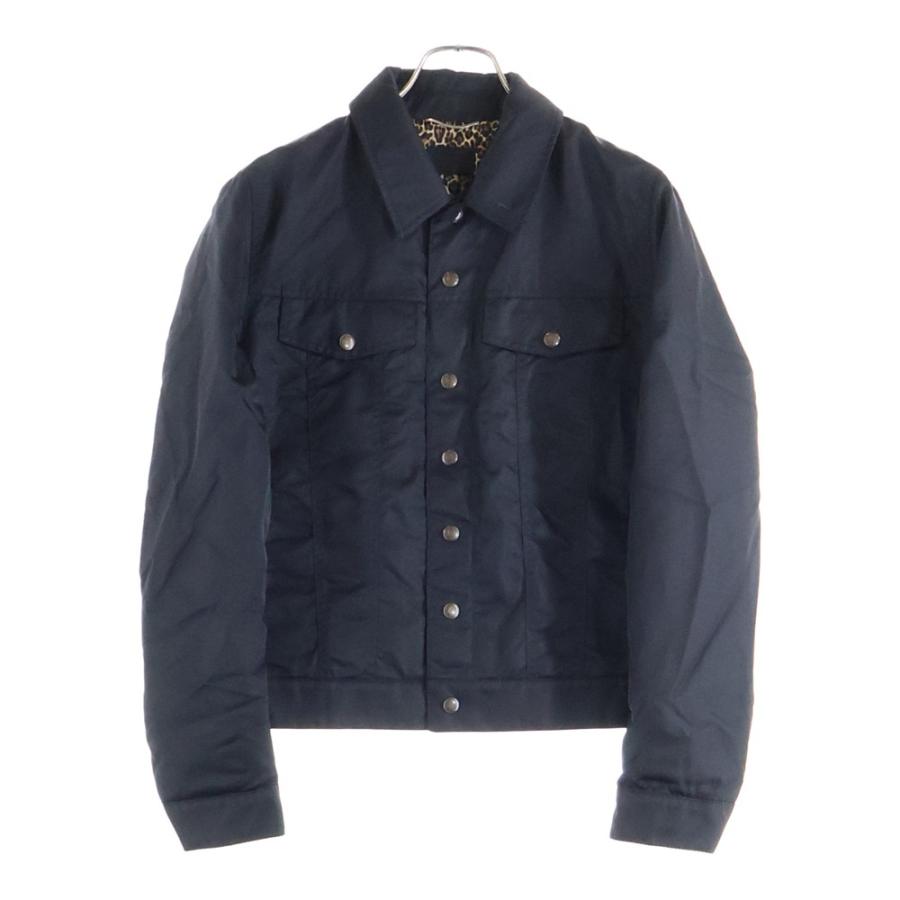 SAINT LAURENT ナイロンジャケット ヒョウ柄裏地 SAINT LAURENT ナイロンジャケット ヒョウ柄裏地