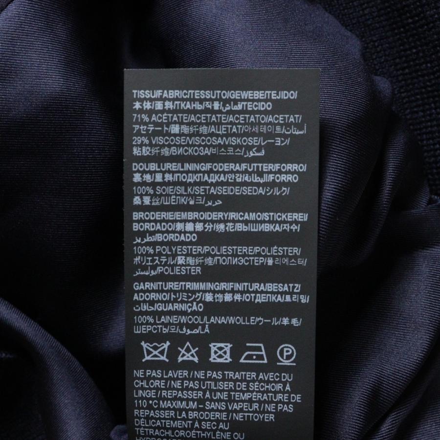 SAINT LAURENT PARIS サンローランパリ 22SS YSL刺繍ロゴ テディサテン