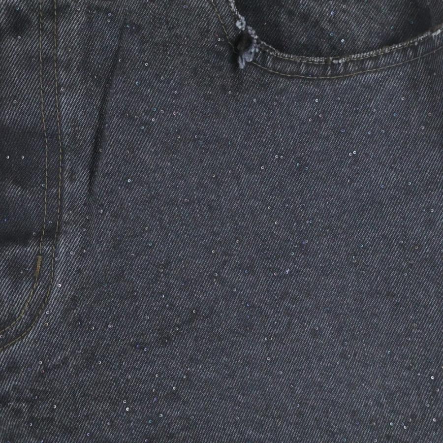 doublet（ダブレット） 25AW WOVEN SEQUIN DENIM PANTS ウーブン