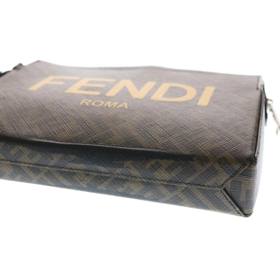 FENDI（フェンディ） ズッカ柄 ロゴ セカンドバッグ クラッチバッグ