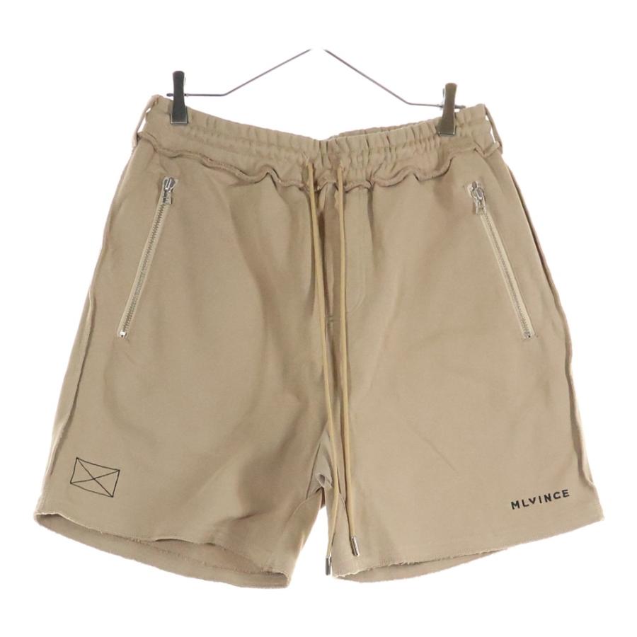 MLVINCE メルヴィンス ジップポケット ロゴ ハーフパンツ ショーツ