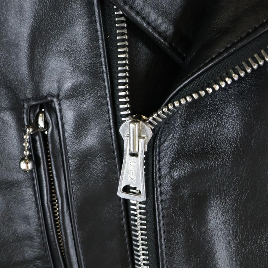 ※専用！ヴィンタコ！ベージュジッパー＆ブラックニット仕様！ルイスレザー391 Lewis Leathers Cyclone -サイクロン- 【Tight-Fit】 (シープレザー