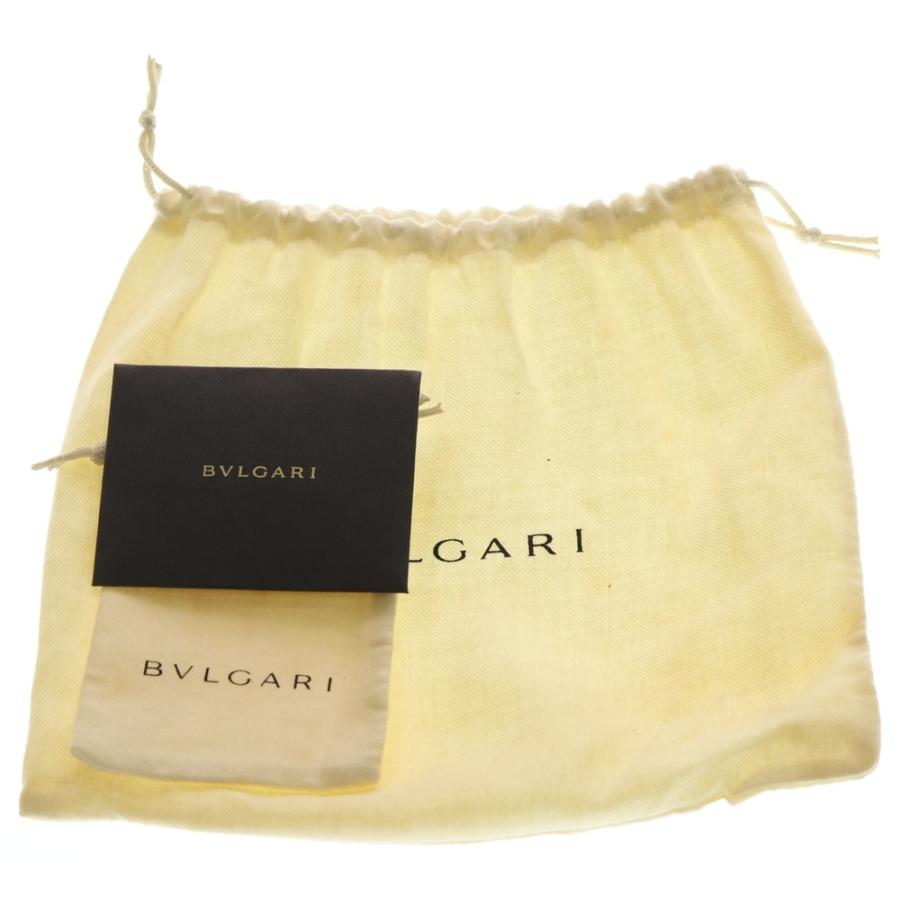 BVLGARI（ブルガリ） LOETEA ダブルロゴ バックル レザーベルト